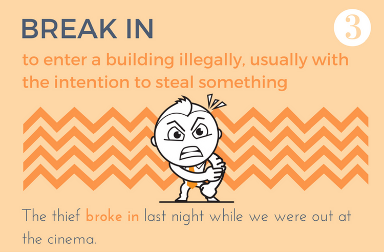 Break in nghĩa là gì?