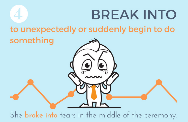 Break into nghĩa là gì?